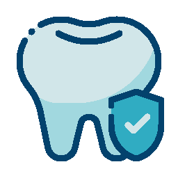 Logo de seguridad dental